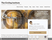 Tablet Screenshot of circlinginstitute.com